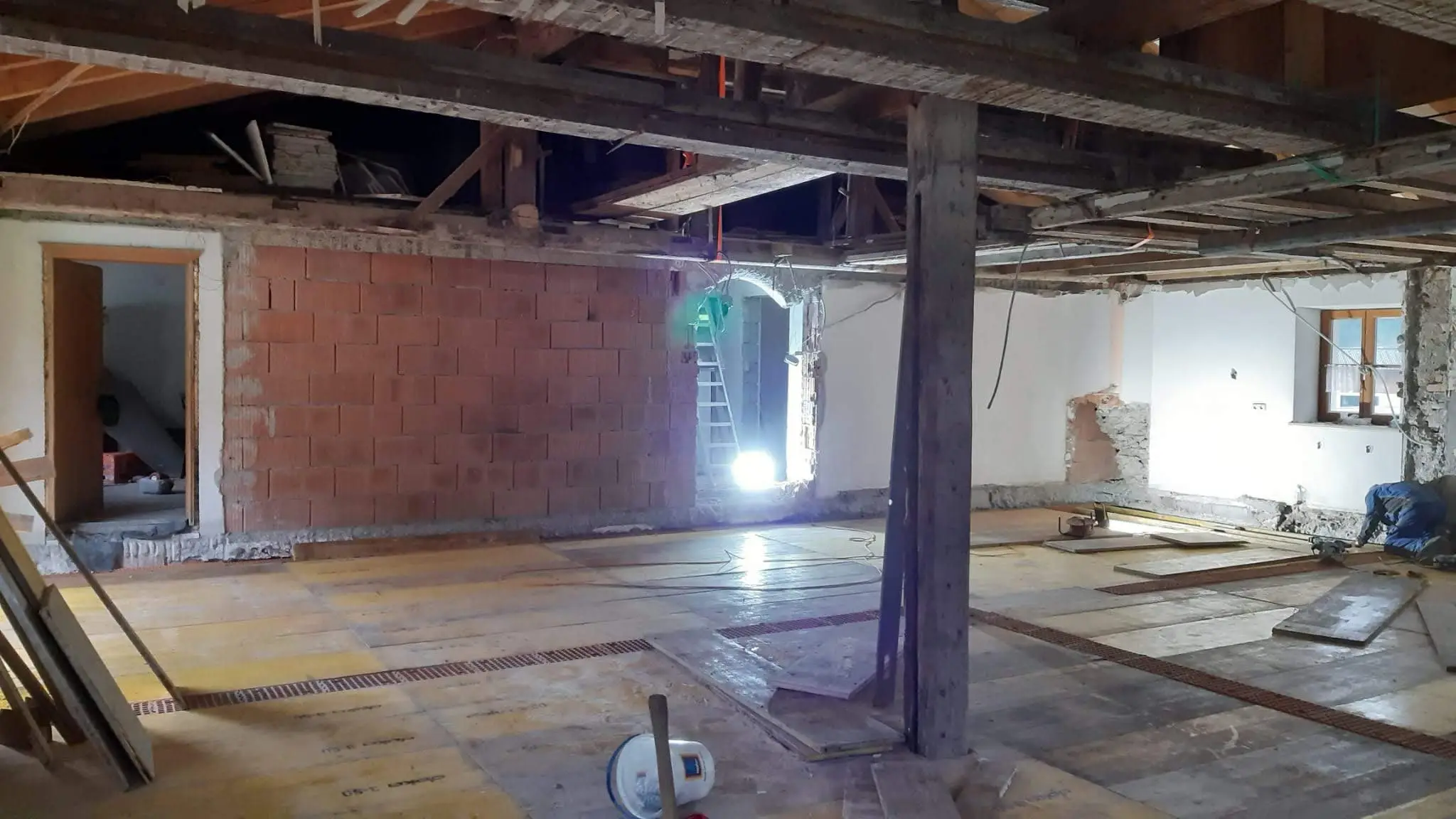 Baustelle Unterkunft Heiterwang