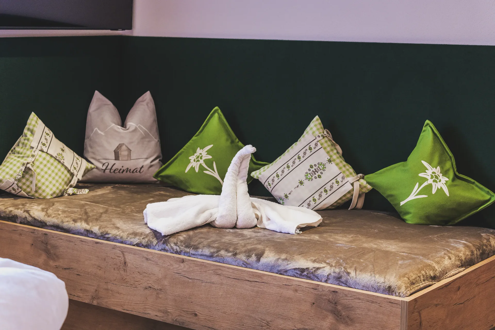 Kuschelecke in der Ferienwohnung Heustock im Ur-Genuss in Heiterwang
