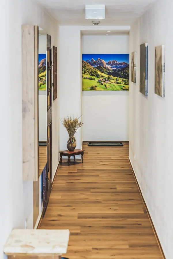 großzügiger Gang in der ferienwohnung Heustock