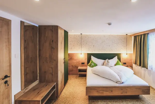 Schlafzimmer Appartment Heustock in Heiterwang